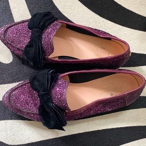 Kate Spade loafer. Size 7. Eggplant colour.